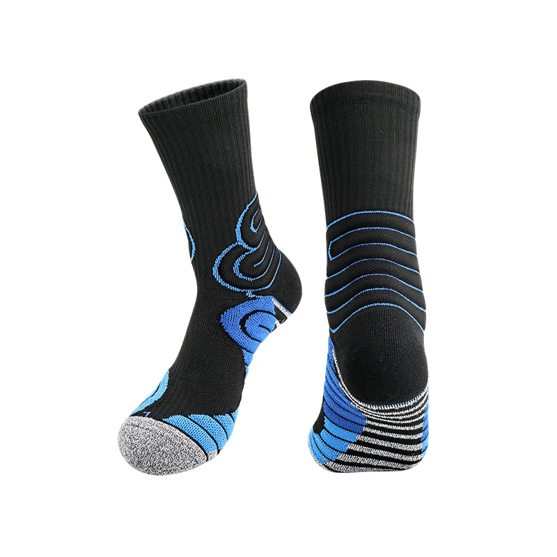 Men's MID-Tube High-Top American Towel Actual Combat Elite Non-Slip Sports Socks