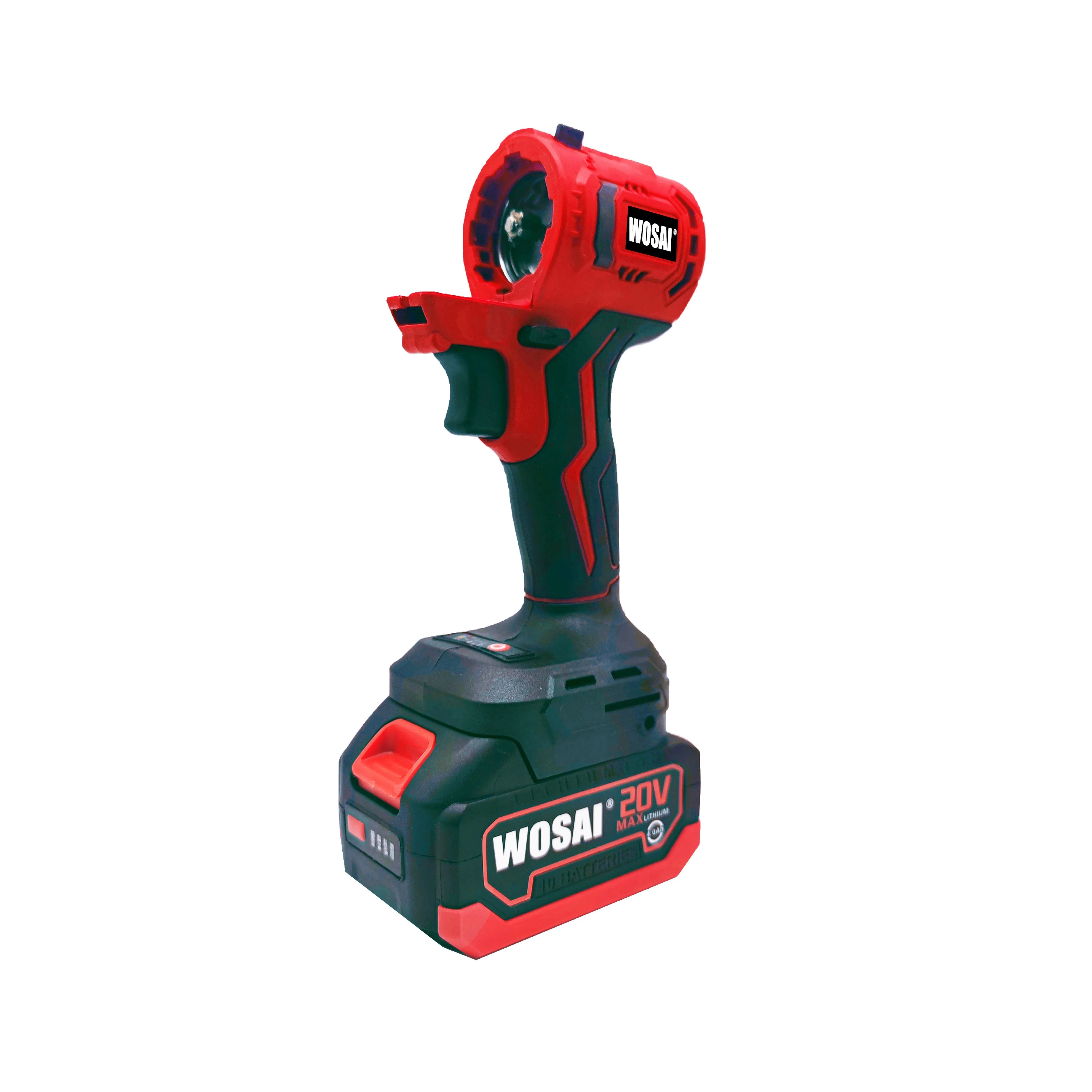 Wosai 20V Cordless Electric Power Tools Combo Set Professional Tool Kit Set Tool Box Set