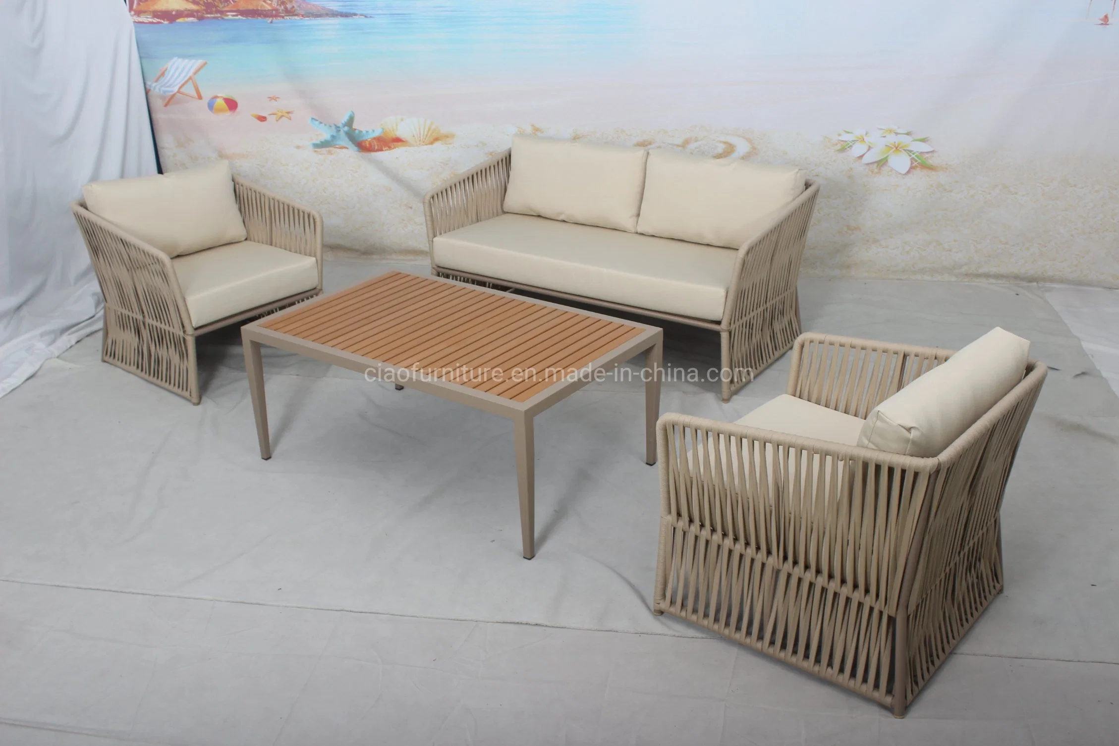 Leisure Hotel Living Room Garden Patio Sofa Set Outdoor Furniture