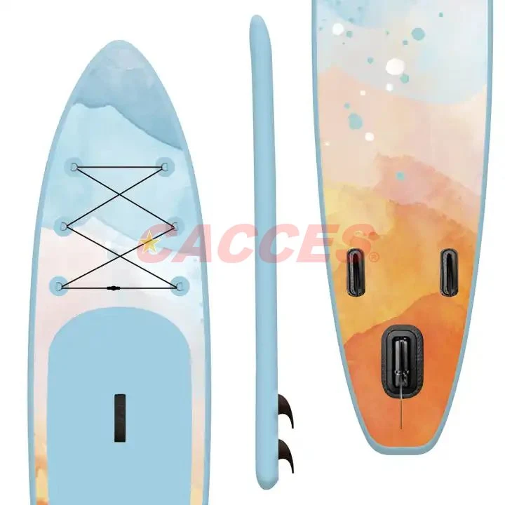 New Style Water Play Equipments Inflatable Stand Sup Paddle Race Board Paddle Board Inflatable