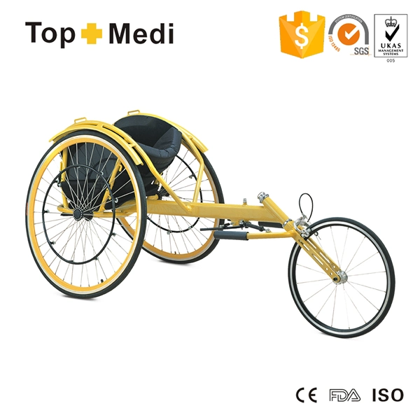 Topmedi High Quality Speed King Manual Leisure & Sport Wheelchair for Handicapped