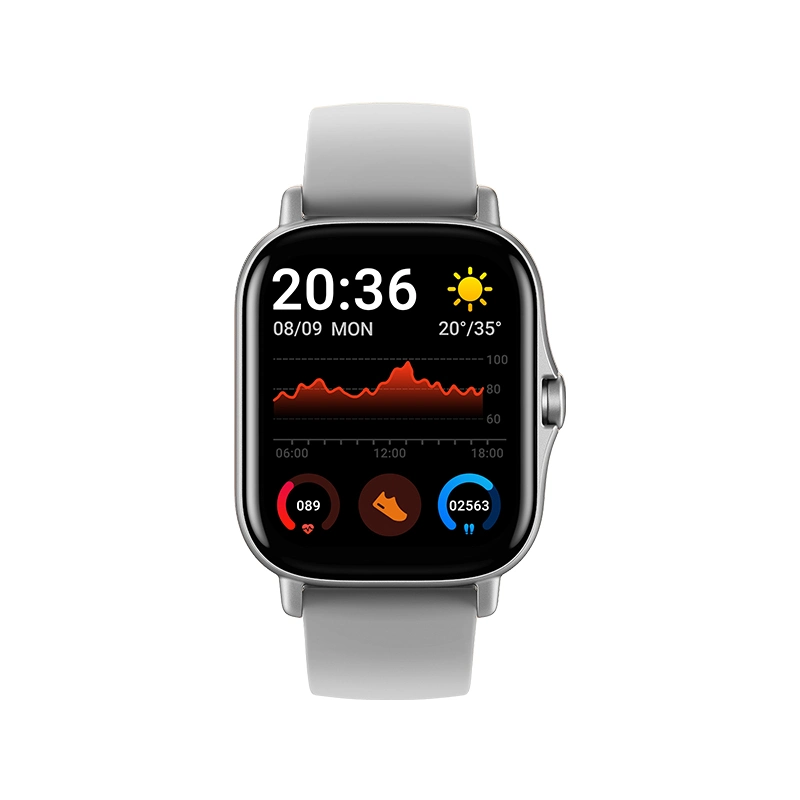 Best Selling IP67 Waterproof Heart Rate Tracker Gt20 Smartwatch Bracelet Smart Watch HD Full Screen Gt20 Smart Watch for Ladies