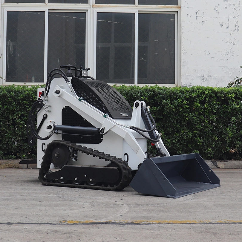 Wheeled Mini Skid Steer Loader Skid Steer with Hammer Crusher