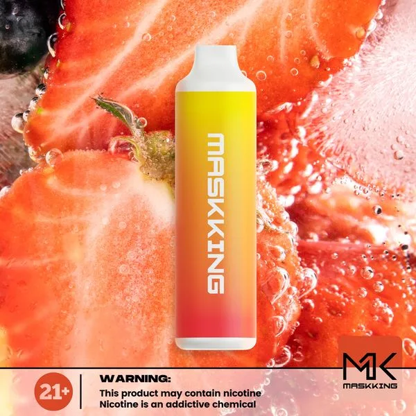 Maskking 6000 Puffs 100% Original High quality/High cost performance  New Product China Wholesale/Supplier High Gts Mesh Coil Guava Kiwi Strawberry Flavor Disposable/Chargeable Vape