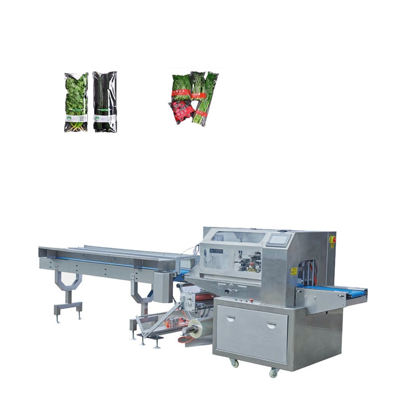 Automatic Round Horizontal Pillow Packaging Package Flow Packing Machine