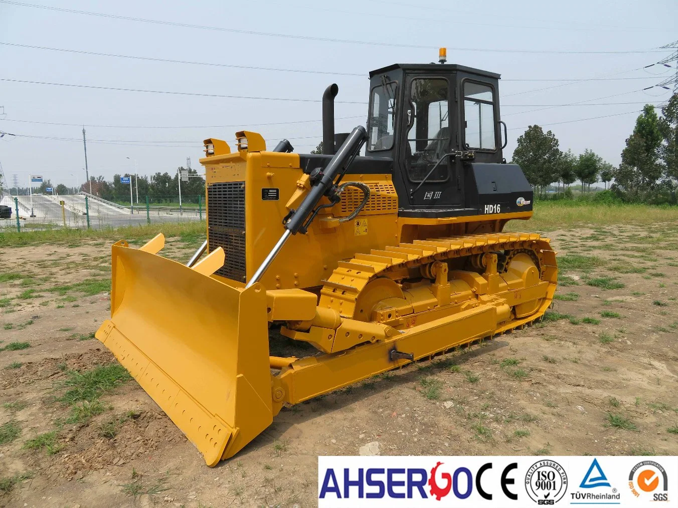 Venda de máquinas de construção de alta eficiência de marca ativa 23 Ton 220hp Transmissão Hidráulica do buldozer Bulldozer com Escarificador único para venda