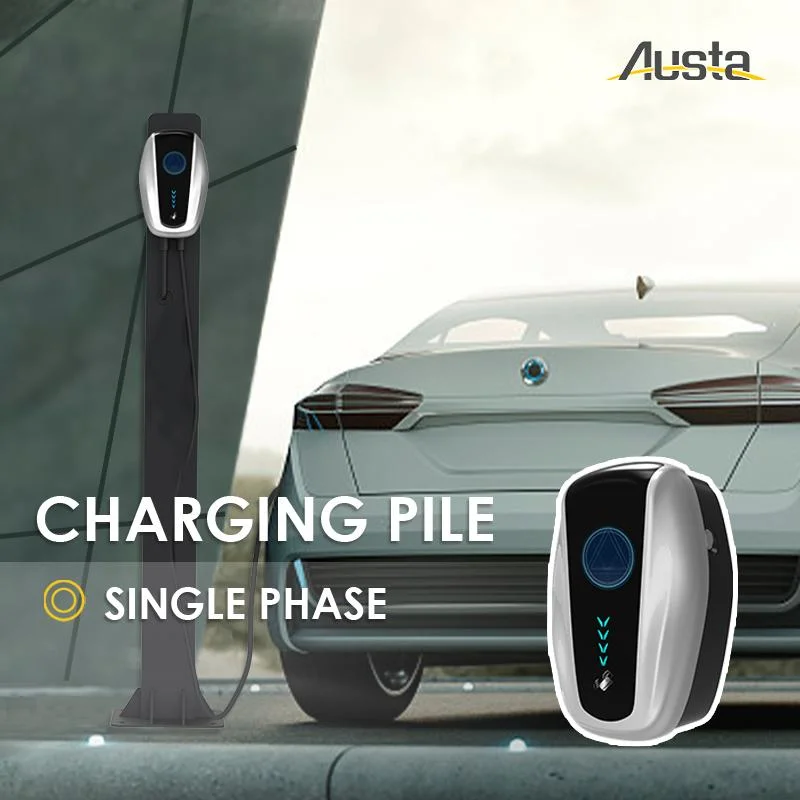 32A 7kw AC EV Ladestation Home Stromversorgung Smart Auto-Akku-Ladegerät für Elektrofahrzeug Ladestapel