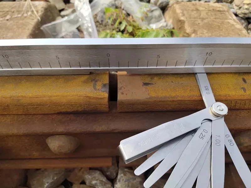 Feeler Gauge for Rail Gap Inspection