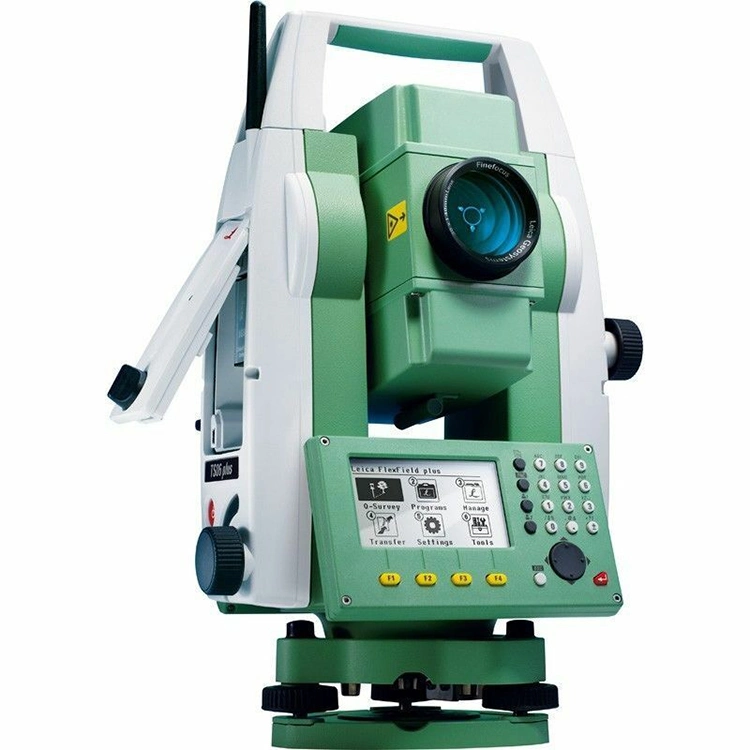 Leika Ts 06 Electronic Total Station Easy to Carry and Setup Total Station Dual-Axis Liquid Tilt Sensor Total Station