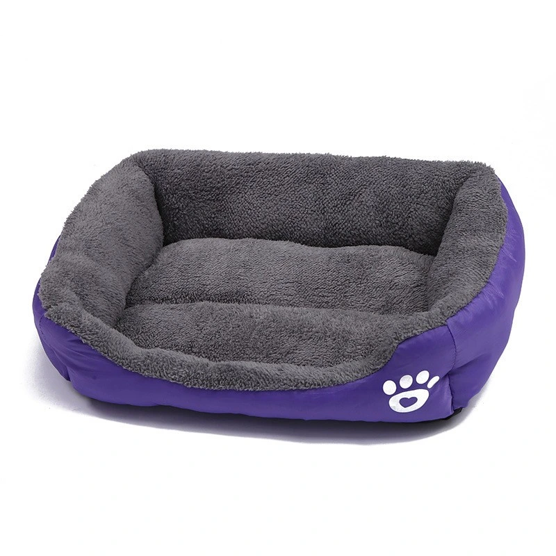 Hot Selling Soft Multi-Colors Waterproof Comfortable Dog Cat Pet Bed