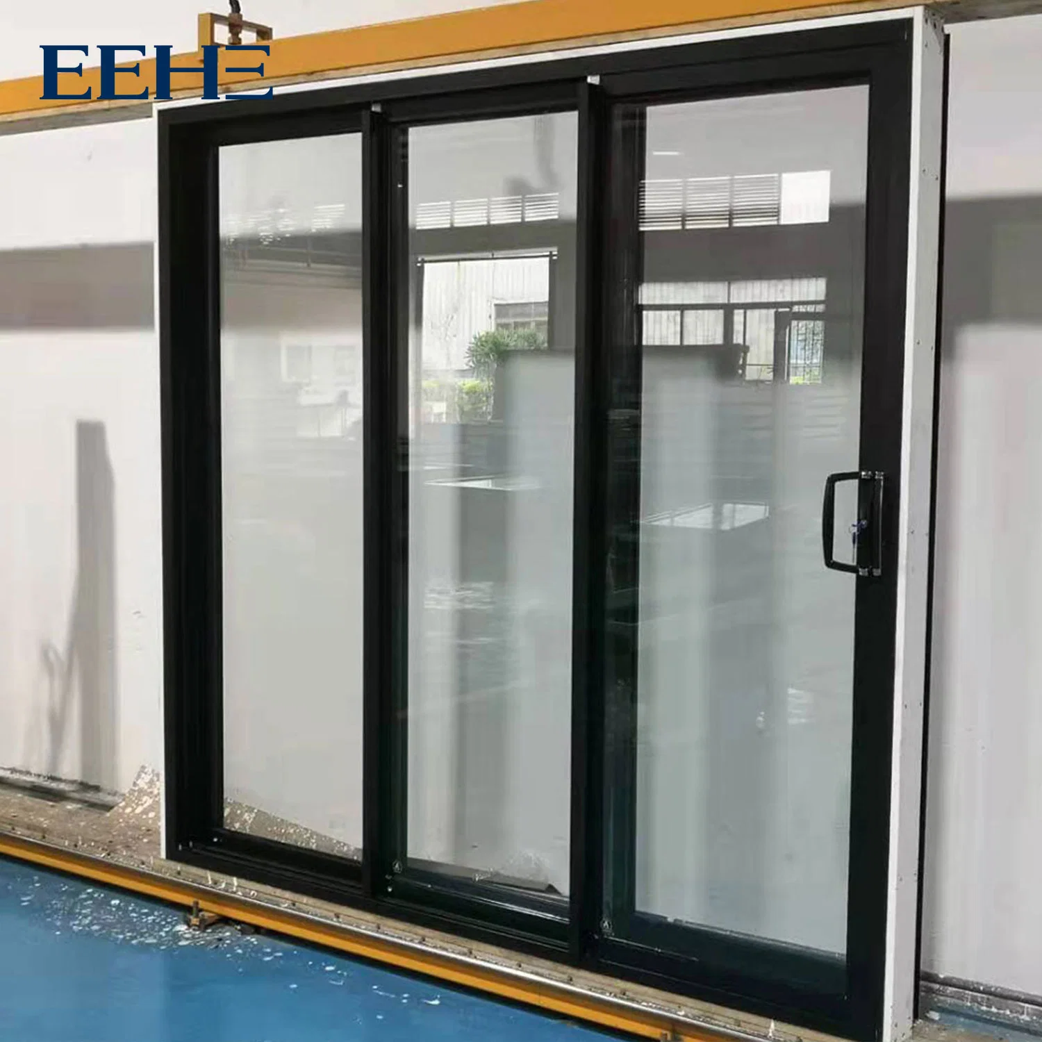 Aluminium Sliding Doors Glass Sliding Doors Sliding Shop Front Door Alu Aluminium Alloy Aluminum Tempered Lowe Glazed