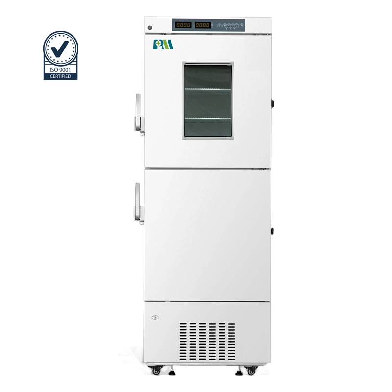 Minus 40 Degree 368 Liter Capacity Medical Equipment Vaccine Refrigerator Freezer Combined Cold Storage Stainless Steel