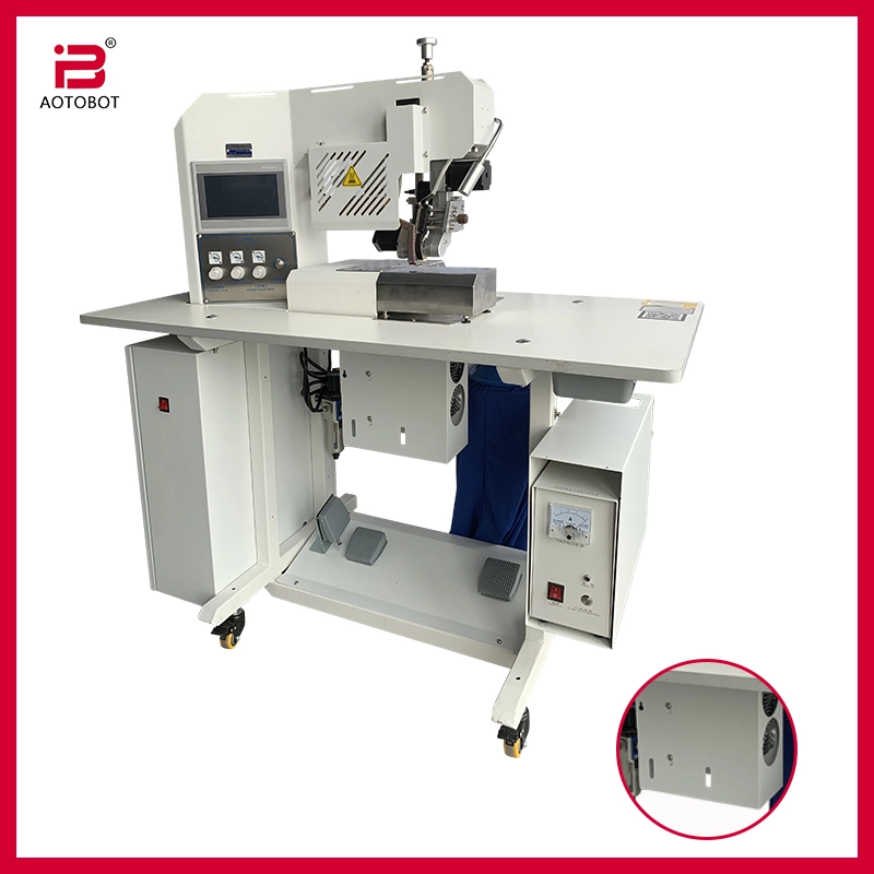 Hf-502b Sportswear Ultrasonic Cutting and Welding Machine Seamless Bonding Machine