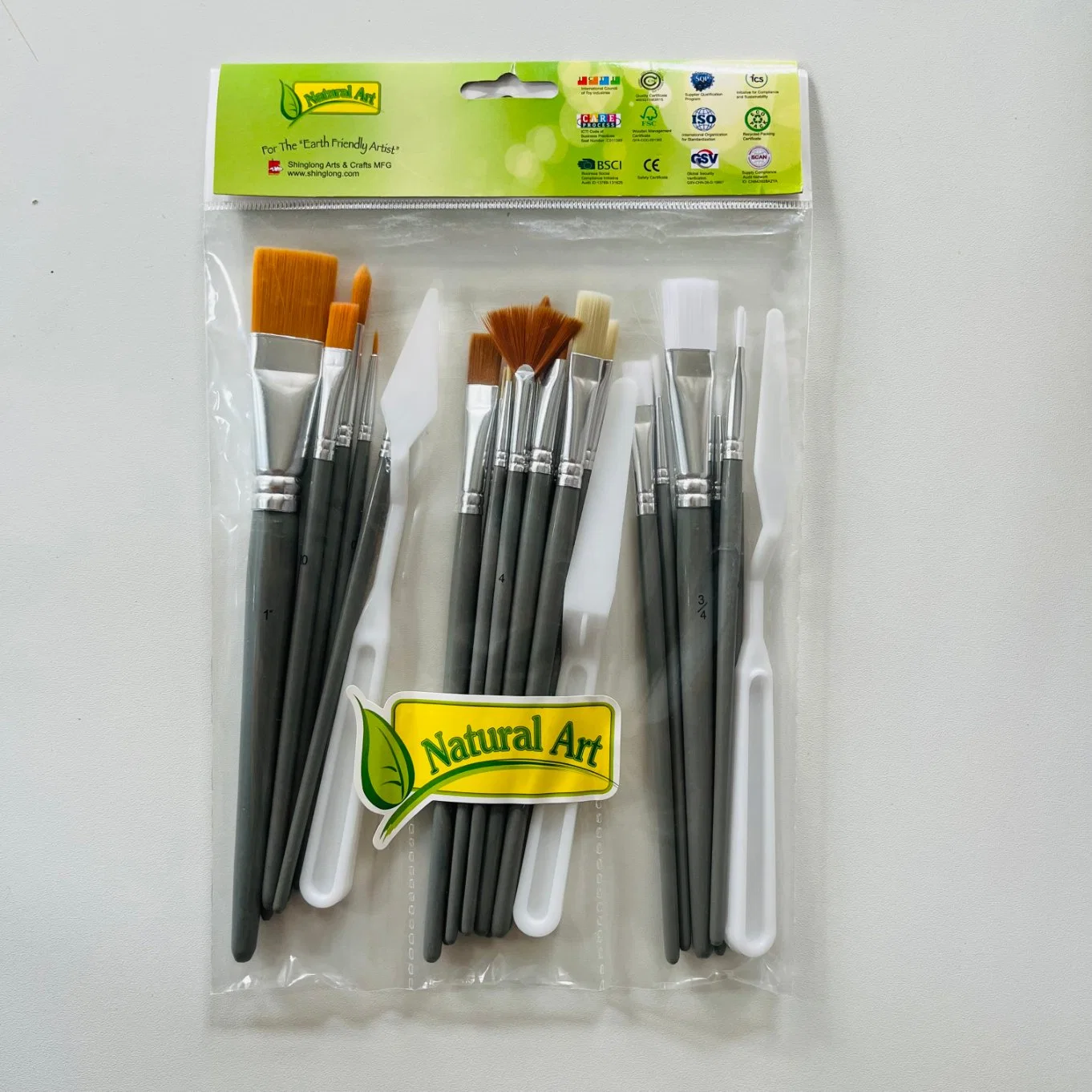 Professional Stencil 12/8/4 Artist Paint Brushes Set