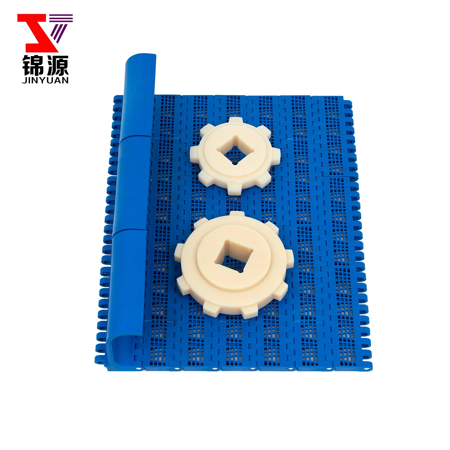 Modular Plastic Conveyor Belt for French Biscuits Roses De Reims Packing Processing Conveyor System