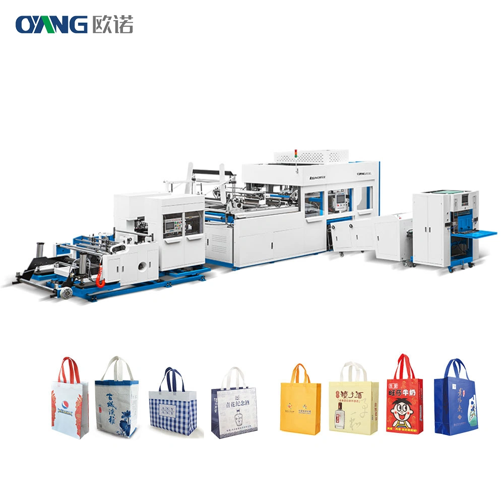 Oyang Leader One Times Forming Automatic Non Woven Box Bag/ Gift Bag/ Takeaway Bag/Carry Bag Making Machine with Handle Online