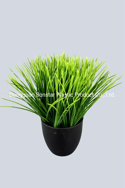 PE Long Grass Artificial Plant Pottedfor Home Decoration (49613)