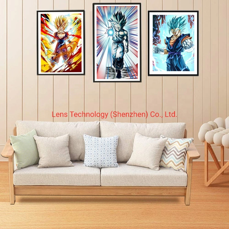 Hot Sale Flip Lenticular Anime Printing Poster 3D Picture