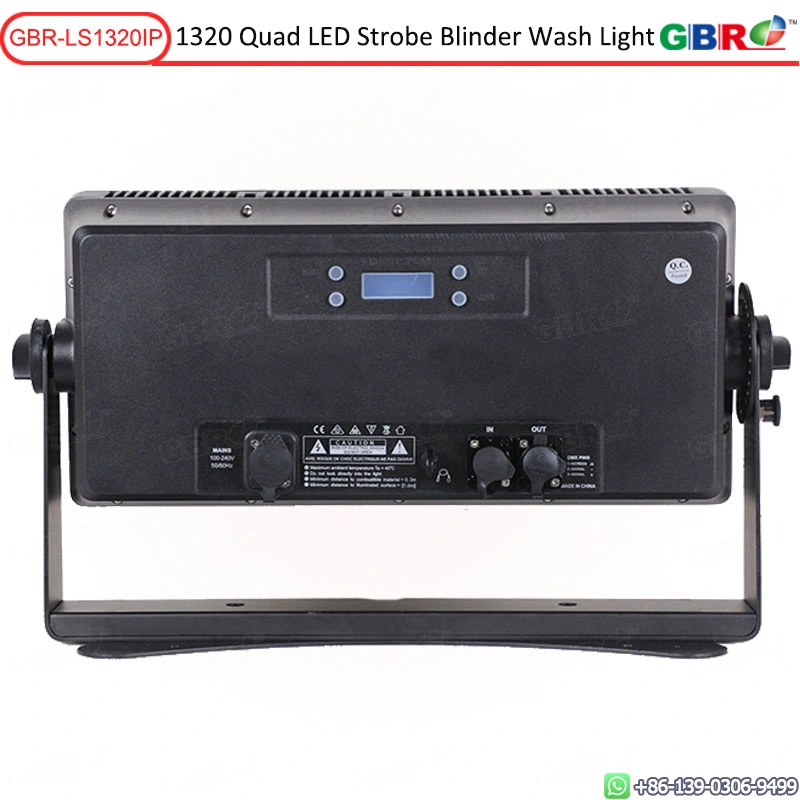 LED de plein air Gbr-Ls1320IP DJ Lumière stroboscopique éclairage IP65