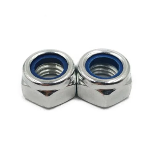 Original Factory Wholesale/Supplier Fasteners Stainless Steel Nylon Insert Hex Flange Lock Nut DIN6926