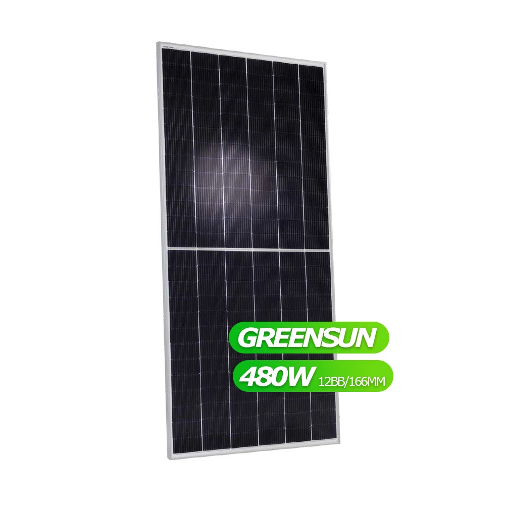 Qcell Double Glass 470W 480W Mono Bifacial Solar panel