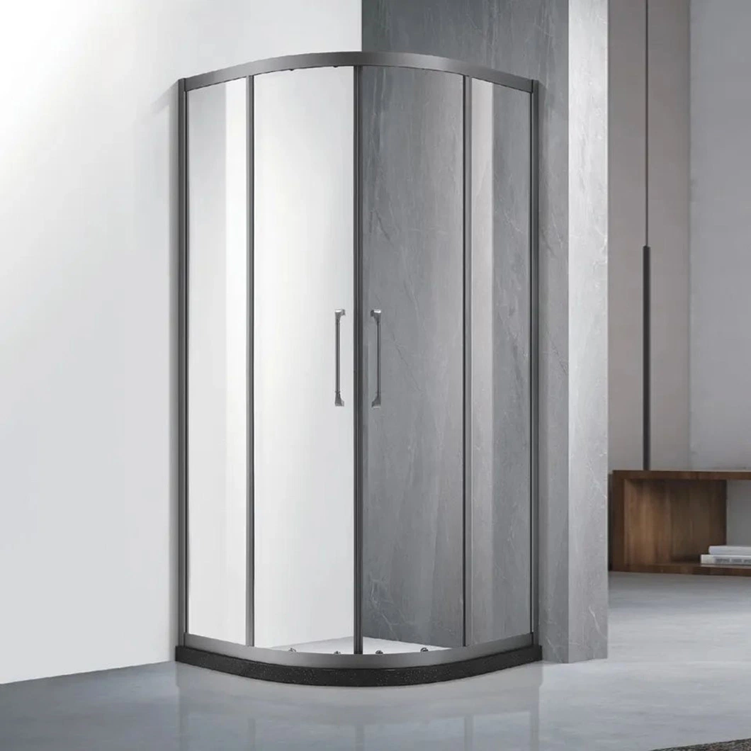 Porta deslizante de vidro de chuveiro Qian Yan China Luxury Smart apresenta desvios Casa de banho fabricantes material SS luxuoso Personal Steam showroom com Sauna