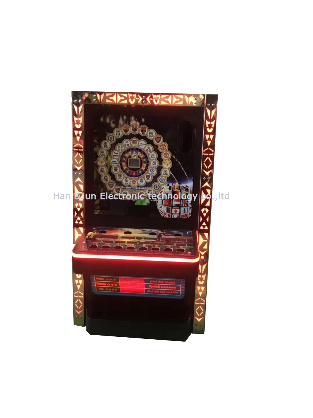 L'Afrique Hot Sale Coin exploité Glambing Casino Slot Machine de jeu d'Arcade