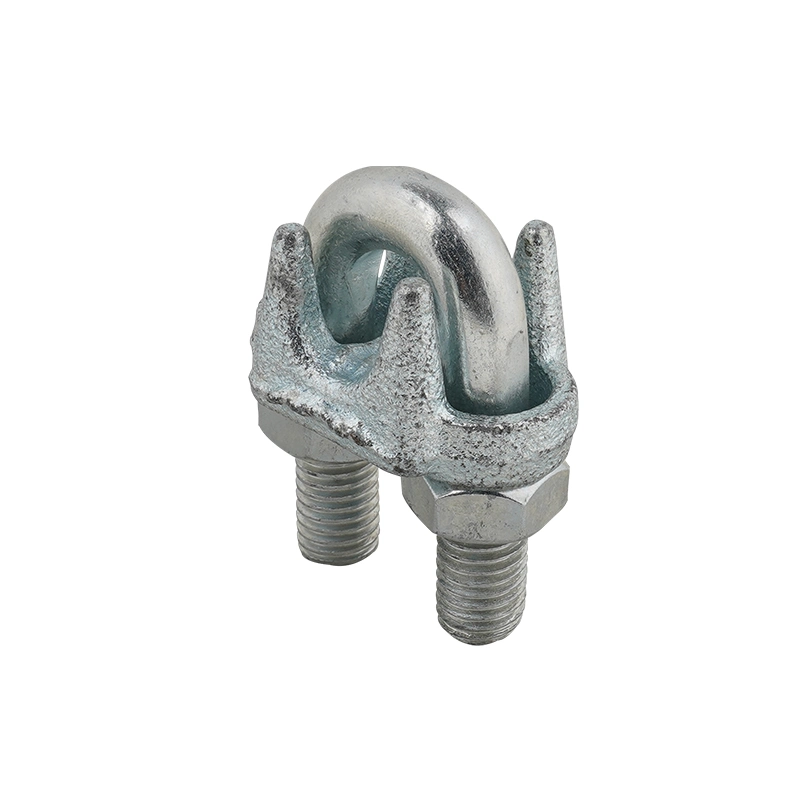 Electric Line Fitting Clamp Malleableiron/Steel Guy Clips for Cable Connector