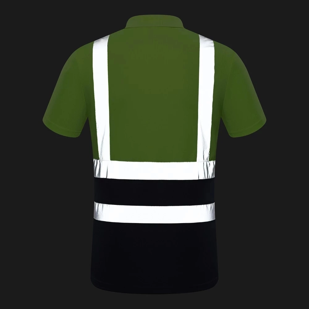 Wholesale/Supplier Safety Reflective Working T Shirt Workwear with Short Sleeve