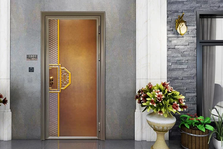 Oppein Apartment Villa Main Door Design Entrance Security Steel Door
