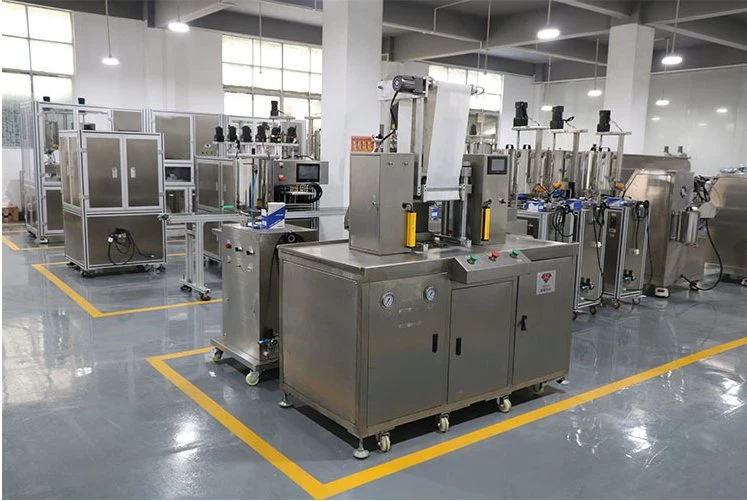 Eyeshadow Powder Pressing Machine with PLC Touch Screen