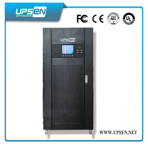 Fase de 3/3 de baja frecuencia 0.9PF UPS en línea 10 kVA de potencia - 400kVA para la Industria, Telecomunicaciones, Comunicación, Hospital Equipents Uso.