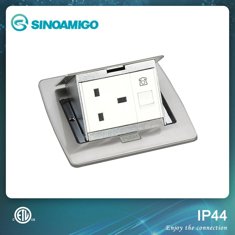 IP44 Modular mesa multifunción de Jack hembra piso