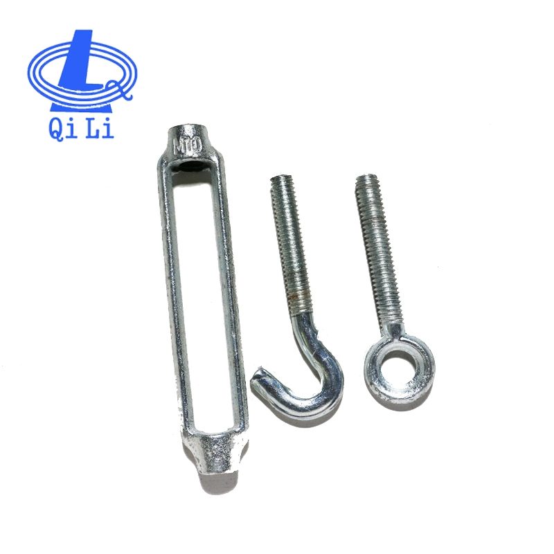 Zinc Plated Alloy Die Cast Turnbuckle Eye and Hook