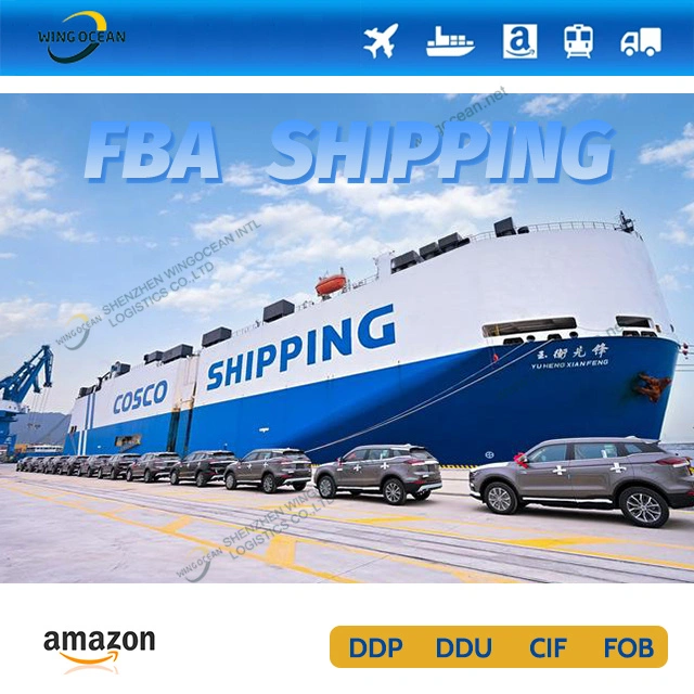 Envio profissional de despachantes de cargas marítimas da Amazon FBA da China para o. EUA/Canadá/Europa/México/Austrália