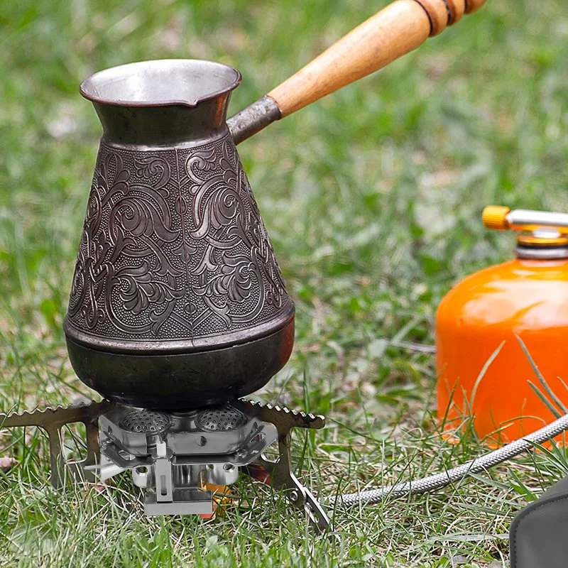 Randonnée Camping Mini cuisinière pique-nique cuisson Camping cuisinière à gaz