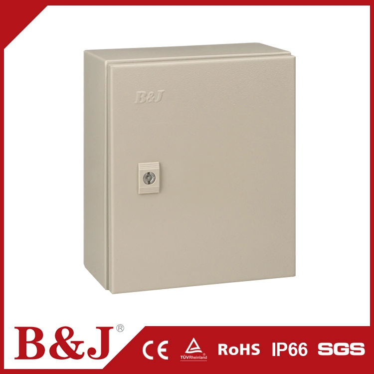 Boîte de fournitures électriques en métal/Boîte d'encastrement murale en acier IP66/Boîte de panneau électrique de différentes tailles.