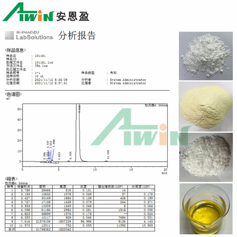 Buy Good Quality Thymulin 63958-90-7 Raw Peptides Pwoder