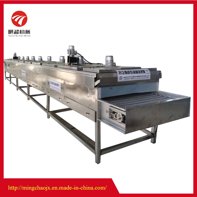 Full Stainless Steel Electric Roaster Machine with Washing/Blowing Food Machine