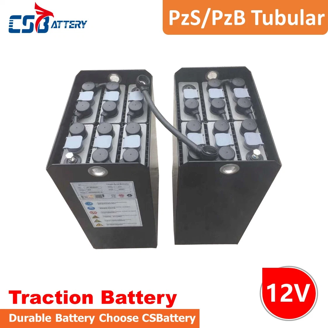 Csbattery 5pzb270 Bateria Auto Parts Tubular Battery for Crane/Electric Forklift /Toyota Commmercial Vehicles/Amy