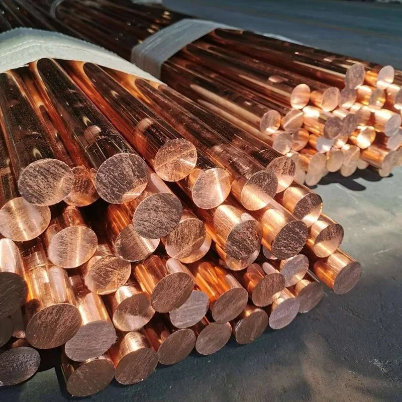 C24000c26800 C27000 T27300 T27600 Red Copper Bar Solid Copper Bar T1/T2/Tp1/Tp2 C10100/C10200/C10500/C10700 Copper Bar