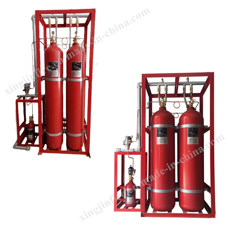 20MPa Ig55 Argonit-Feuerschutzsystem für Lagerraum 80L Ig55 (50 % Stickstoff, 50 % Argon) Feuerlöscher Feuerlöscher Brasilianischer Feuerlöscher