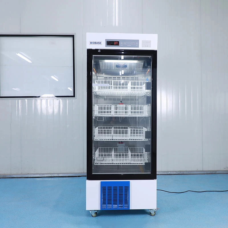 Medical Laboratory Use Refrigerators 296L Blood Bank Refrigerator