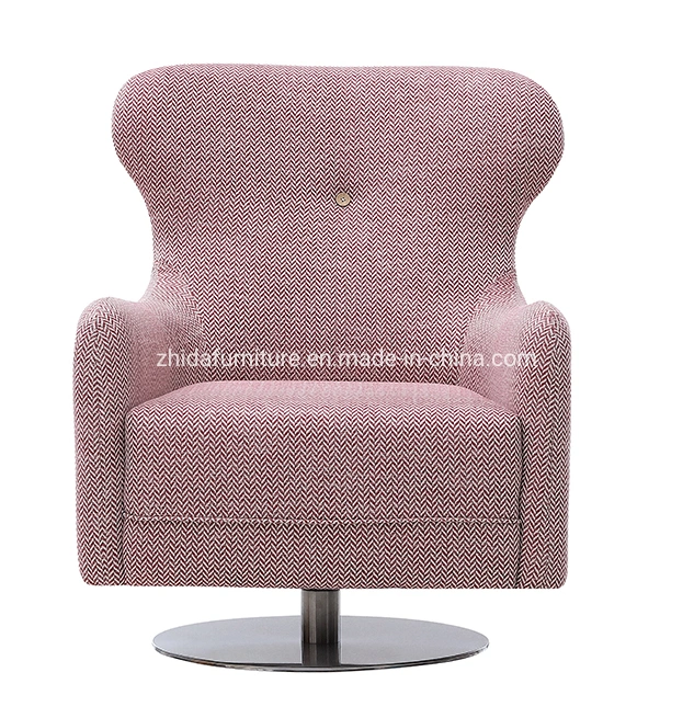 Project Case Wedding Events Pink Velvet Living Room Swivel Chair