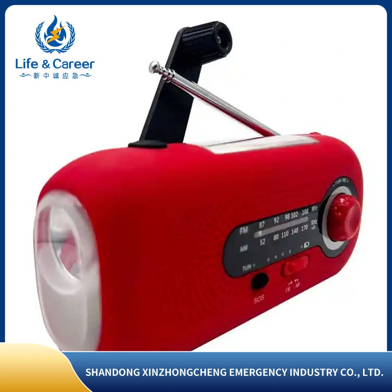 Radio d'urgence portable multifonction radio numérique radio portable avec Lampe de poche SOS