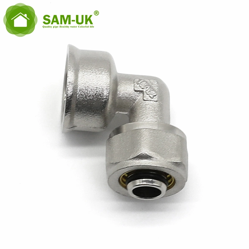 Brass Fitting DOT Air Fittings Flare to Hardline Pipe Tube Ring Garden Hose Couplings 15 mm Compression