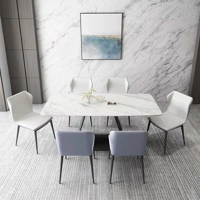 Essen Restaurant Sintered Stone Home Office Hotel Modern Table Meeting Make-up Möbel