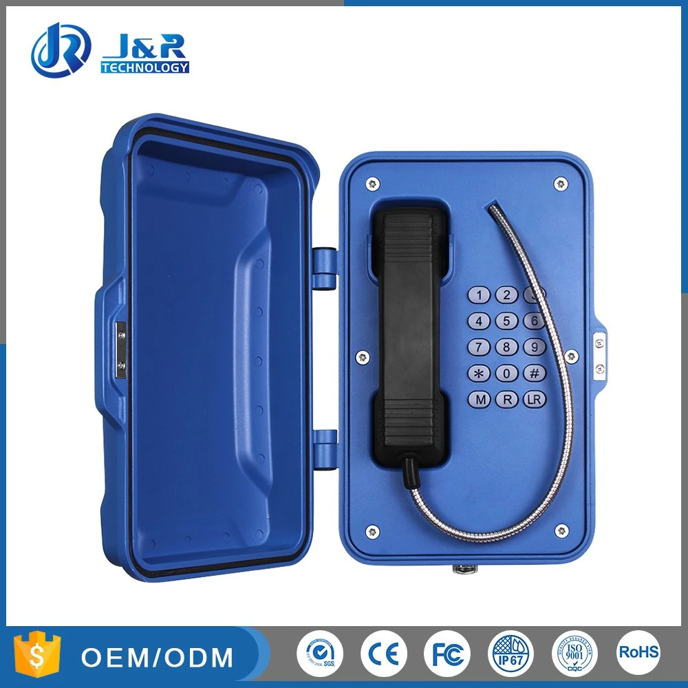 SIP Intercom Phone Weatherproof Industrial Telephone, Poe Intercom, Emergency Phone