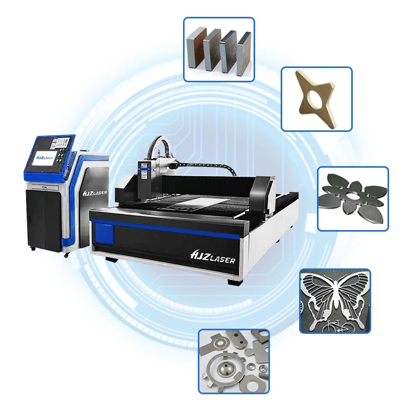 Bas prix 1000W 2000W 3000W CNC Metal Cutter IPG Raycus Max machine de découpage au laser à filtre pour acier, acier inoxydable, aluminium, tôle galvanisée, cuivre