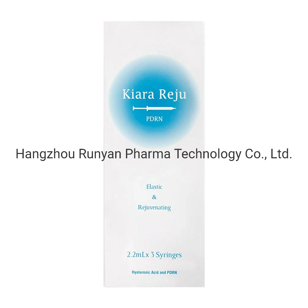 Ácido hialurônico de alta quantidade de Kiara Reju Pdrn 2,2ml 3seringas de pele Boosters Kiara Reju Skin Booster rejuvenescimento Pdrn e ácido hialurônico elástico &amp;rejuvenescer P